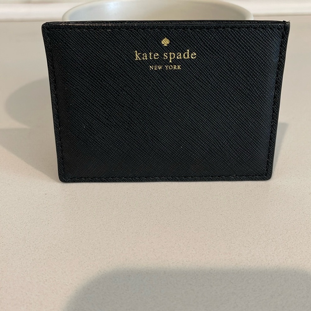 Kate Spade black card holder